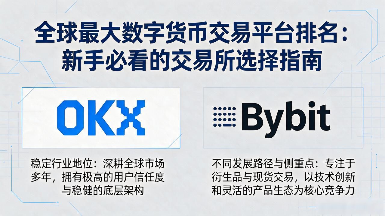 全球最大数字货币交易平台排名：新手必看的交易所选择指南