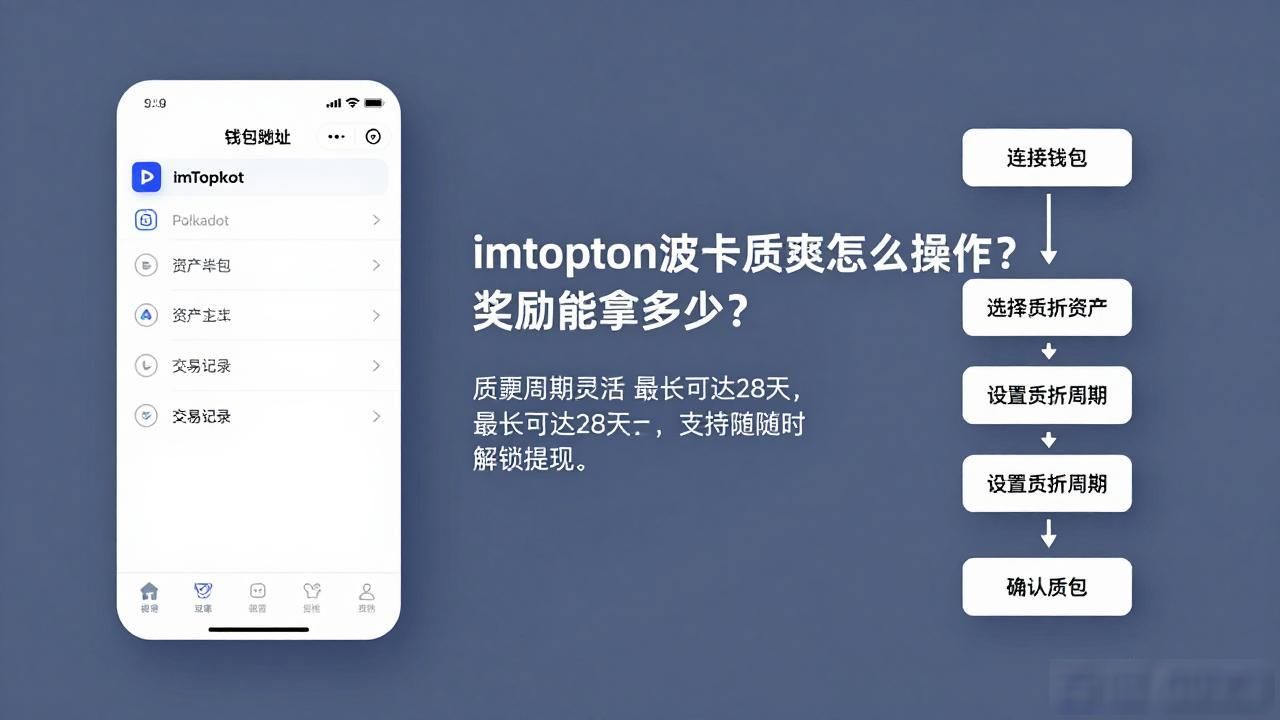 imtoken波卡质押怎么操作？奖励能拿多少？