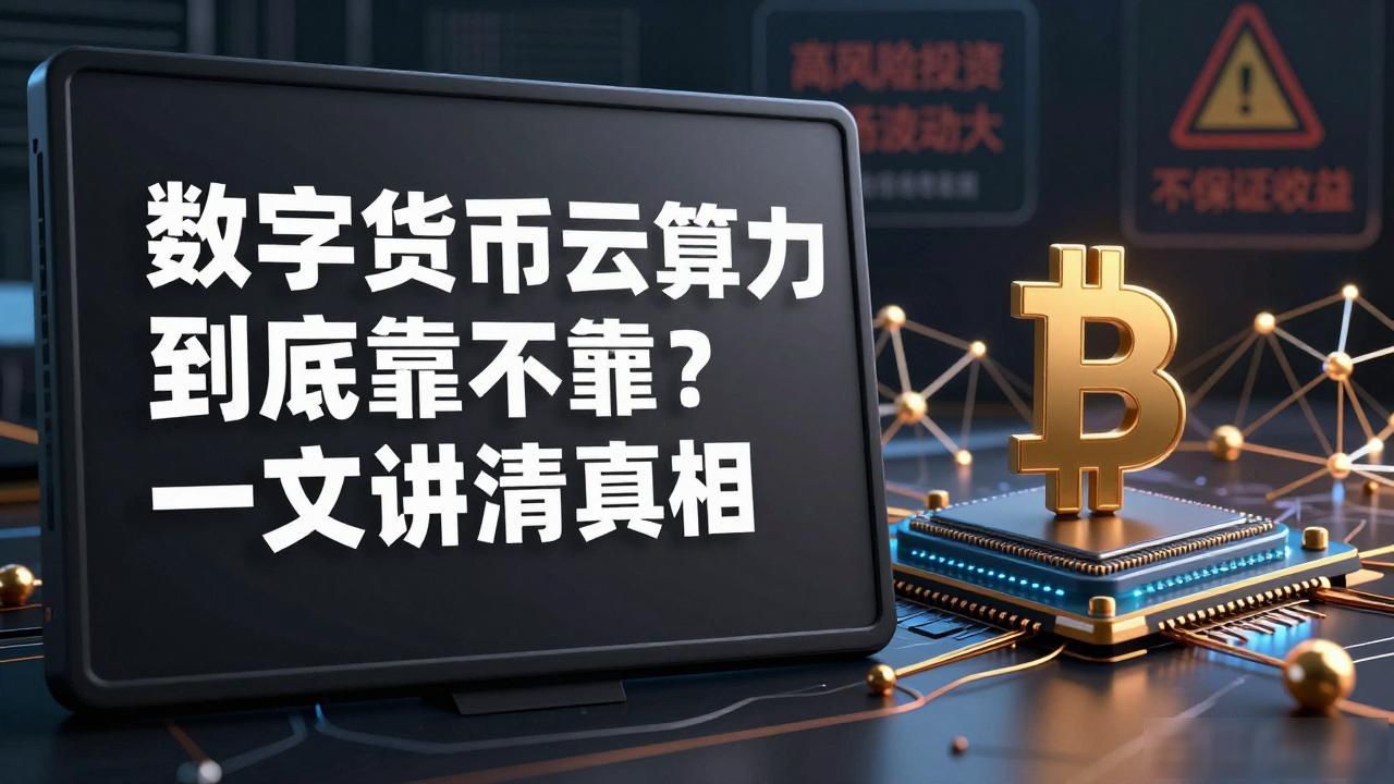 数字货币云算力到底靠不靠谱？一文讲清真相
