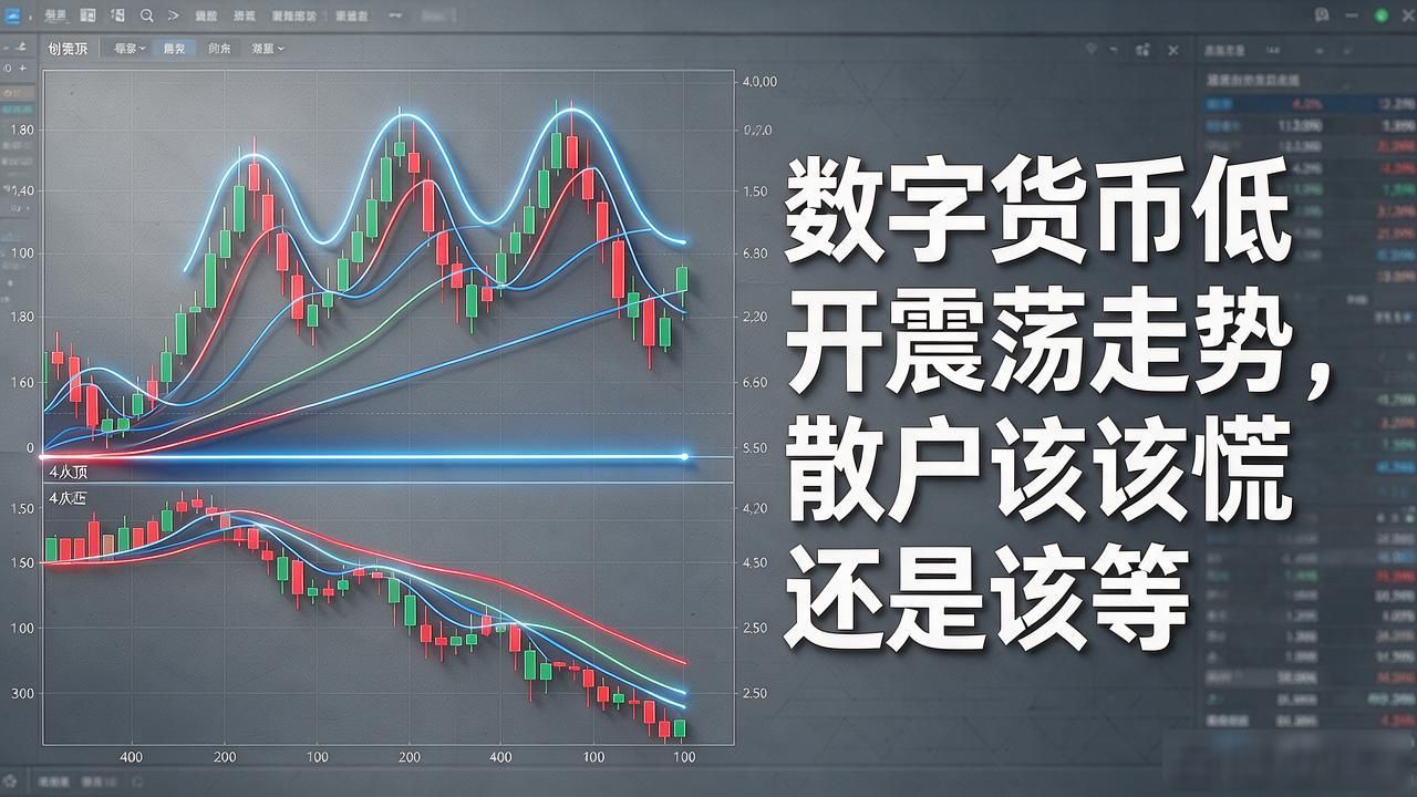 数字货币低开震荡走势，散户该慌还是该等