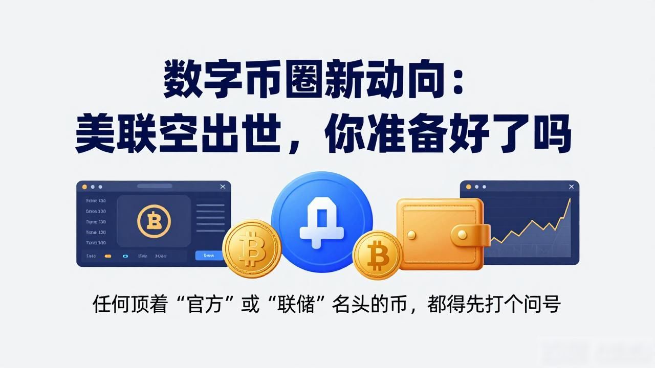 数字币圈新动向：美联币横空出世，你准备好了吗