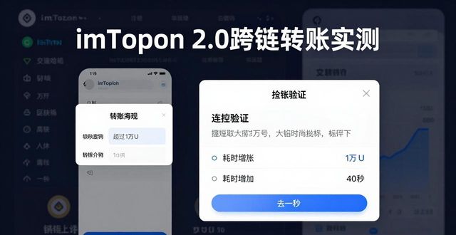 imToken 2.0跨链转账实测：速度与成本解析