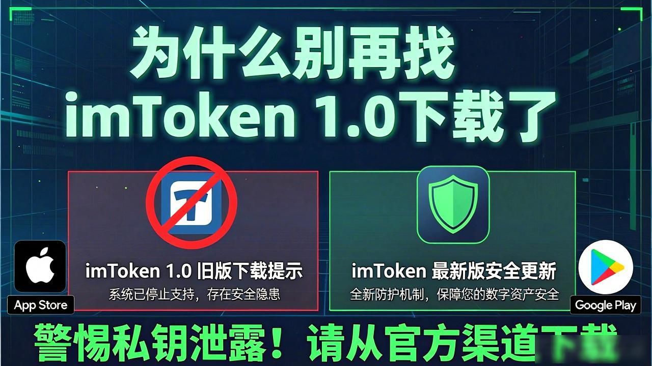 为什么别再找imToken 1.0下载了