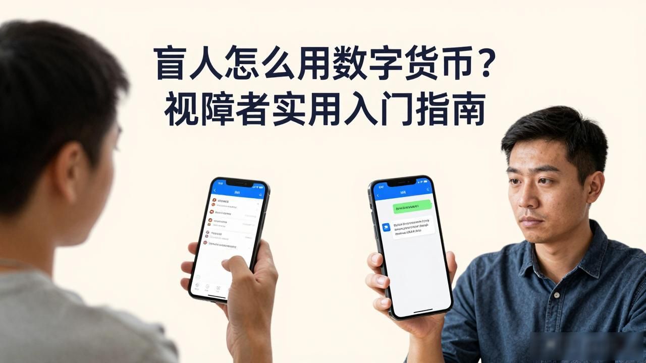 盲人怎么用数字货币？视障者实用入门指南