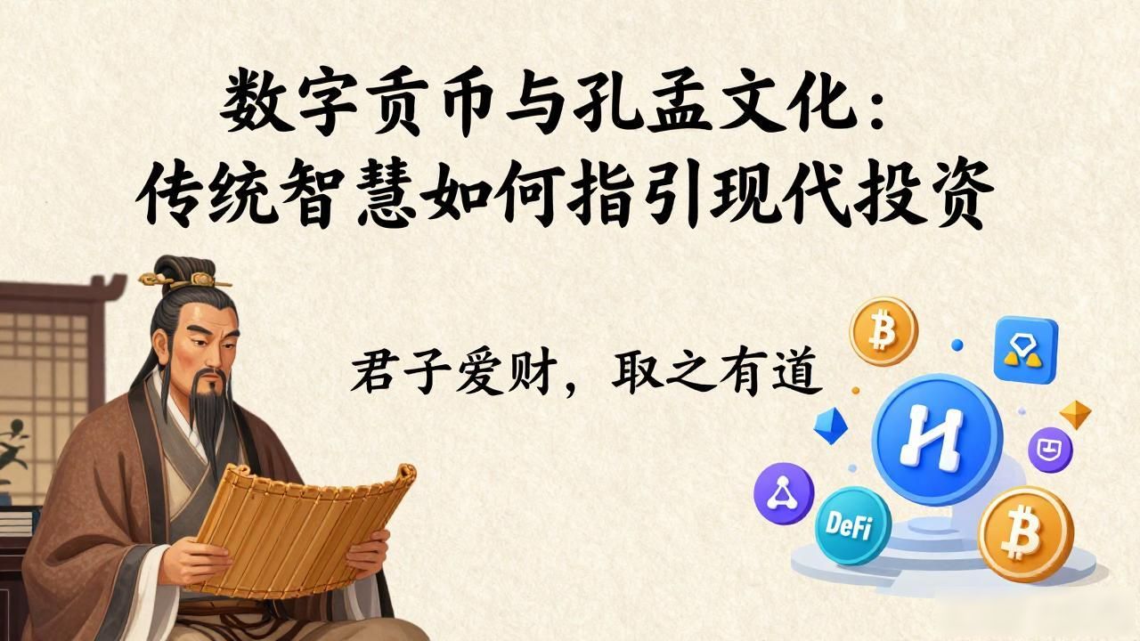 数字货币与孔孟文化：传统智慧如何指引现代投资