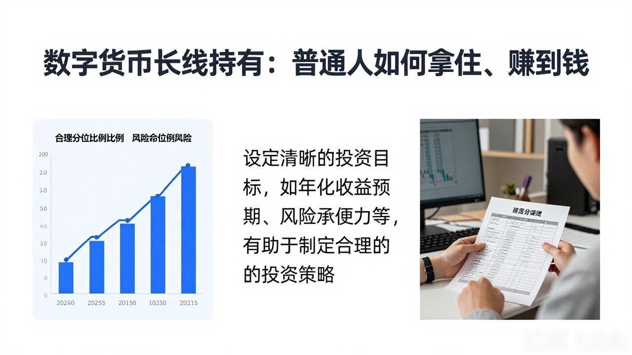 数字货币长线持有：普通人如何拿得住、赚到钱