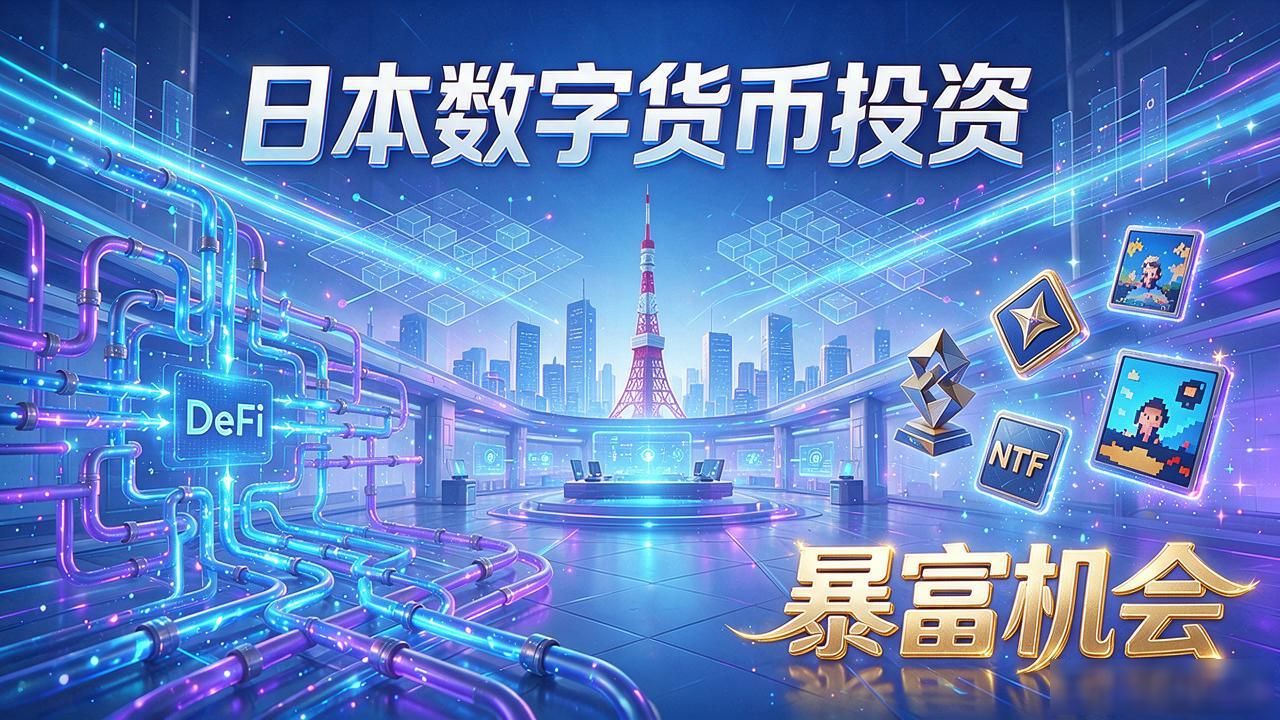日本数字货币投资：普通人能抓住的暴富机会在哪？