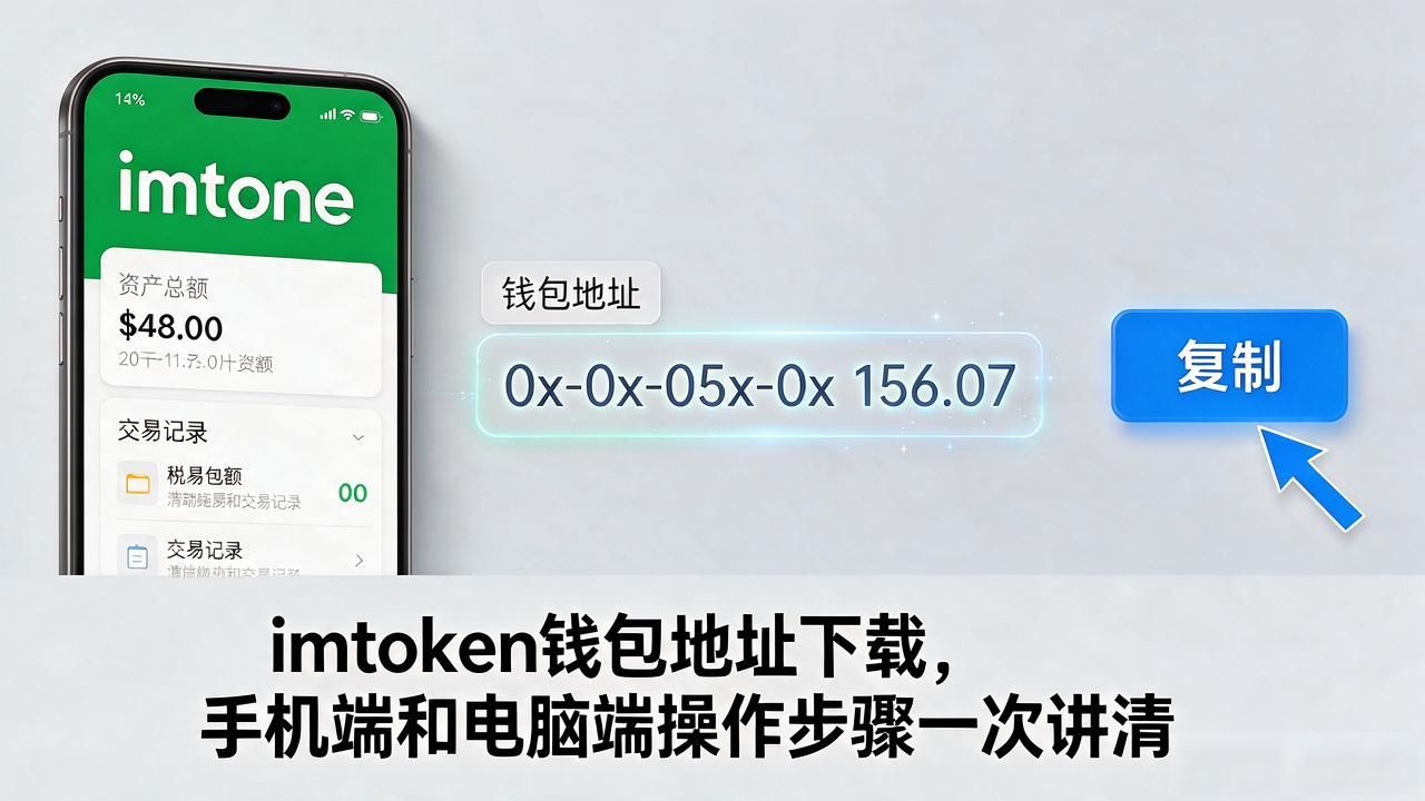 imtoken钱包地址下载，手机端和电脑端操作步骤一次讲清