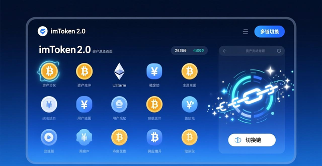 imToken 2.0版本界面优化交互流畅度推广策略_imToken 2.0版本新用户资产总览多链切换体验建议_imToken下载2.0版的市场推广与用户建议