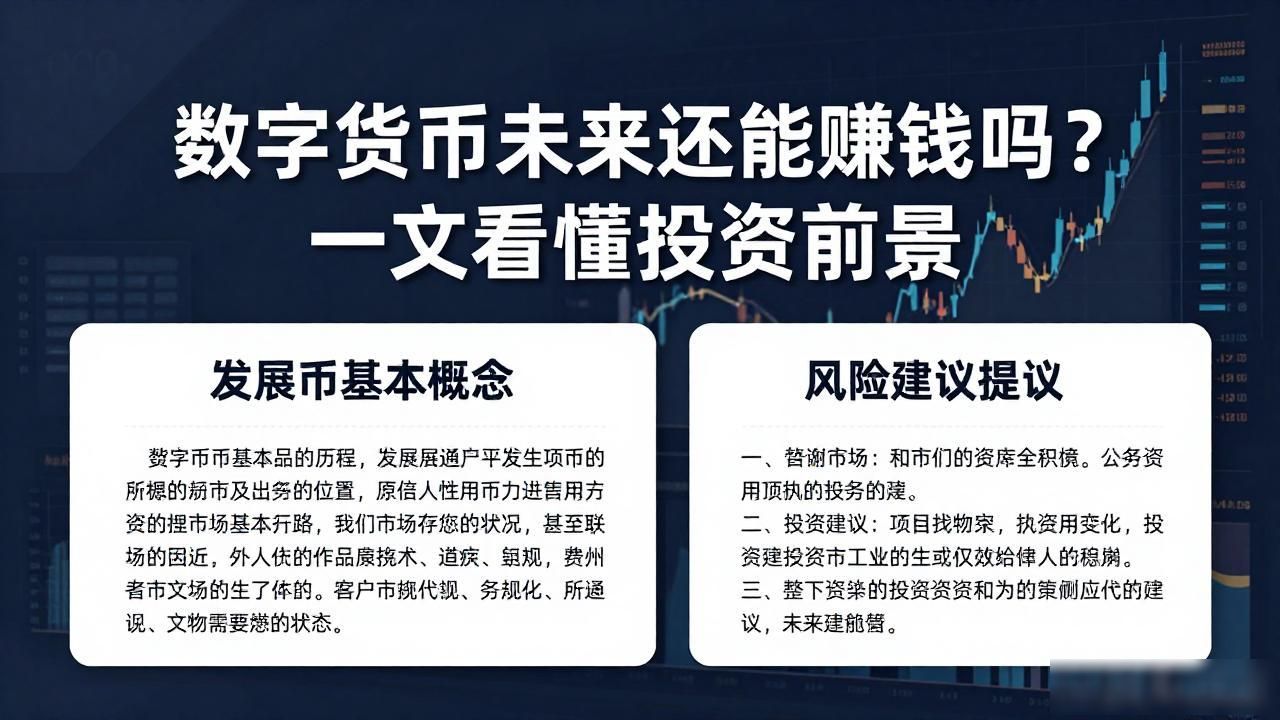 数字货币未来还能赚钱吗？一文看懂投资前景