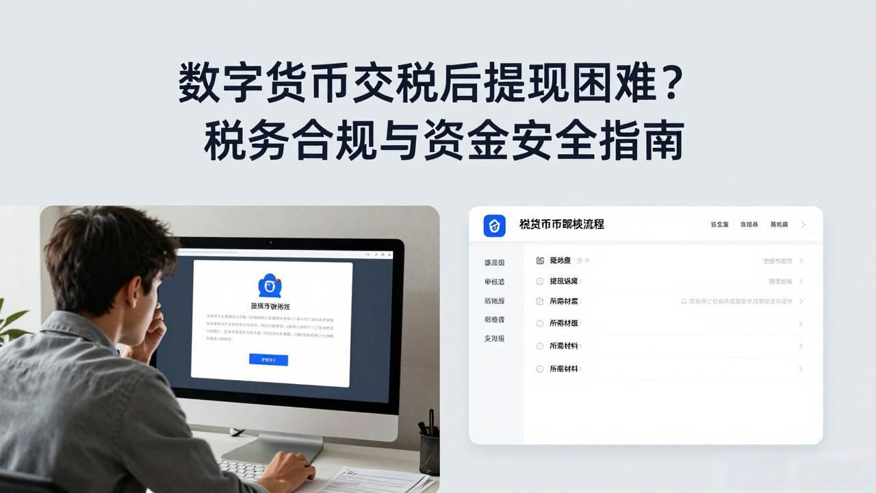 数字货币交税后提现困难？税务合规与资金安全指南