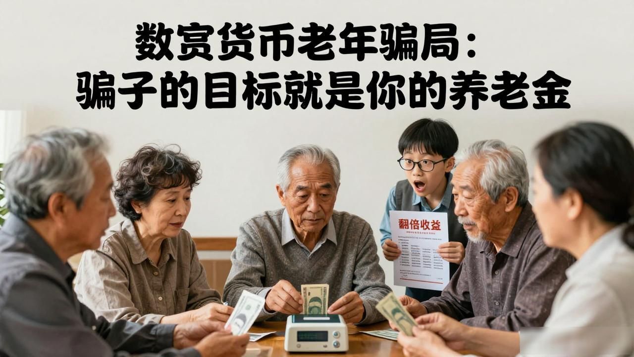 数字货币老年骗局：骗子的目标就是你的养老金