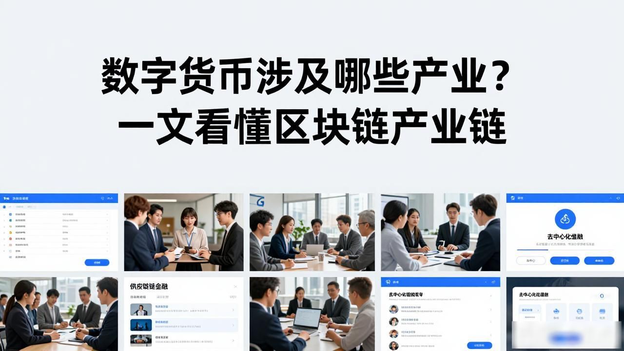 数字货币涉及哪些产业？一文看懂区块链产业链