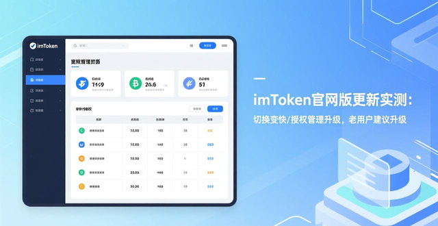 imToken官网版更新包体验_钱包切换速度提升_最新imToken官网版对于老用户的更新包