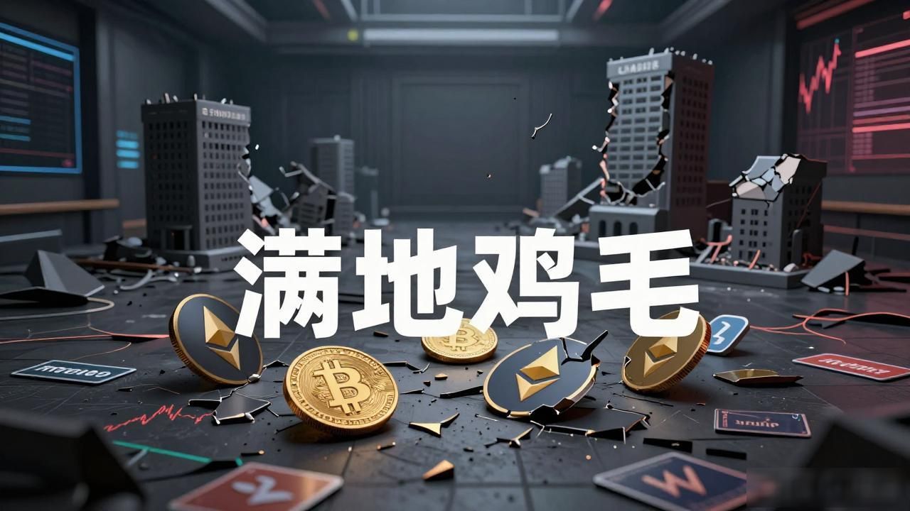 区块链崩盘真相：那些币圈“水漂”项目的血泪教训