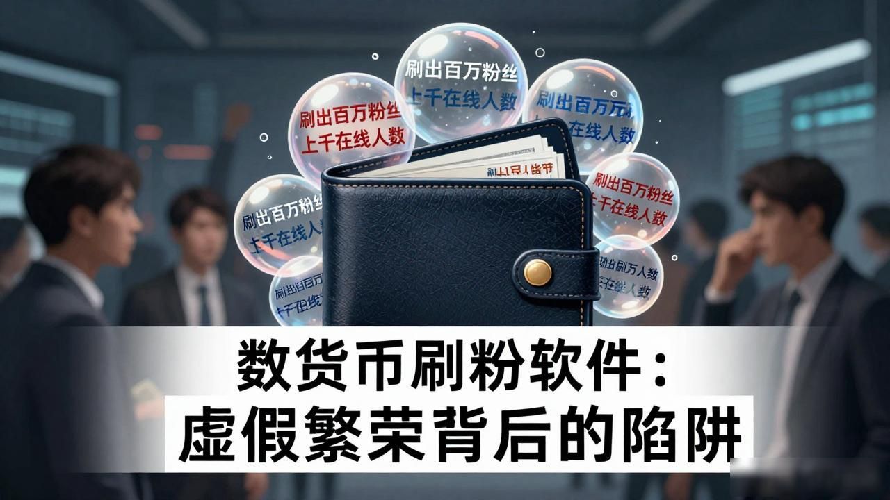 数字货币刷粉软件：虚假繁荣背后的陷阱
