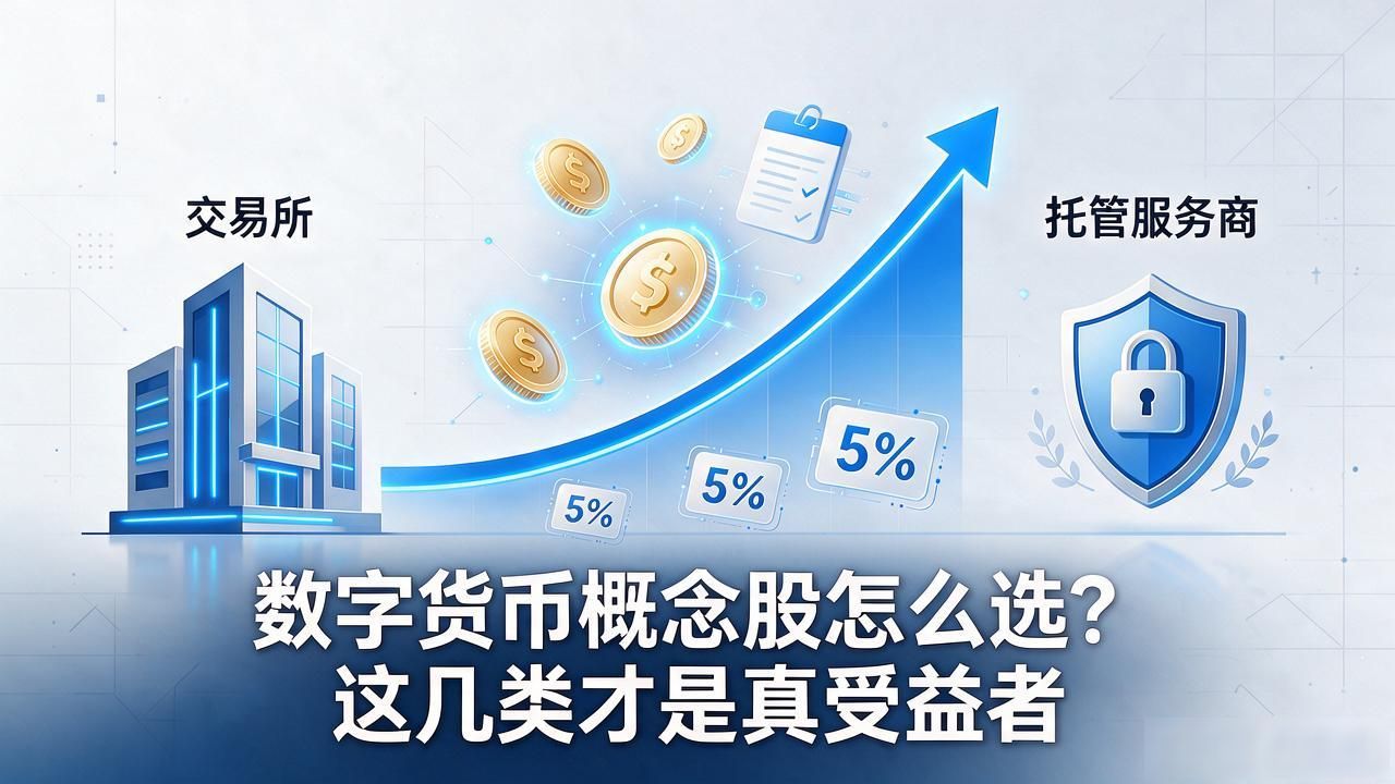 数字货币概念股怎么选？这几类才是真受益者