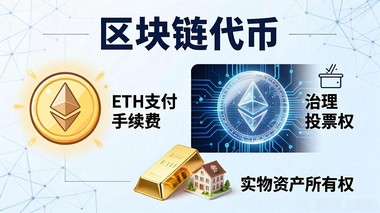 区块链代币到底是什么？一图看懂数字资产核心