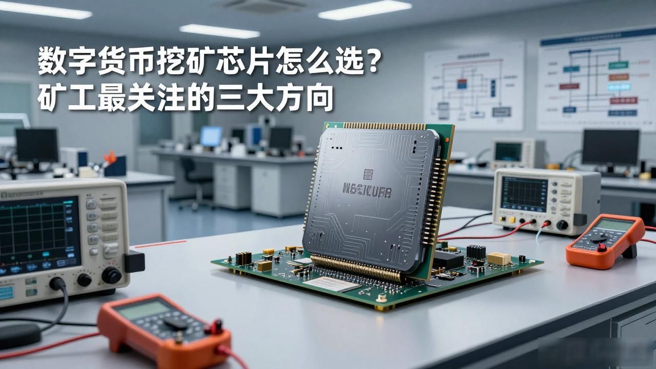数字货币挖矿芯片怎么选？矿工最关心的三大方向