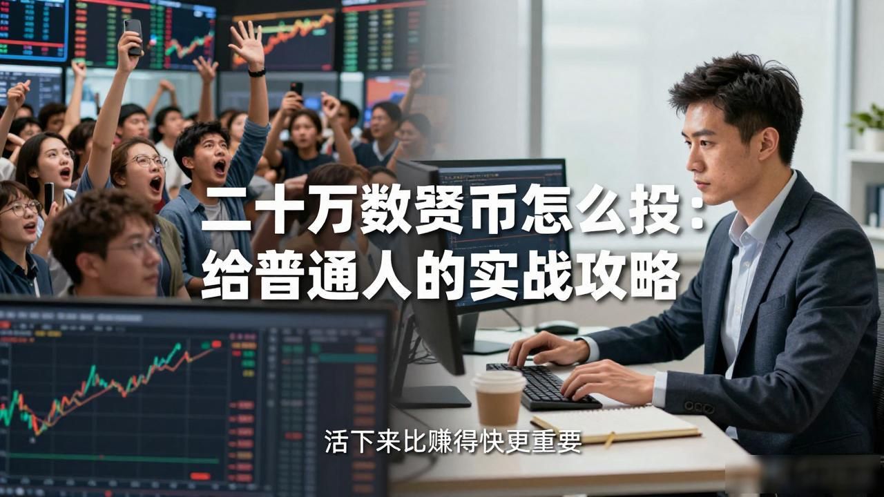 二十万数字货币怎么投：给普通人的实战攻略