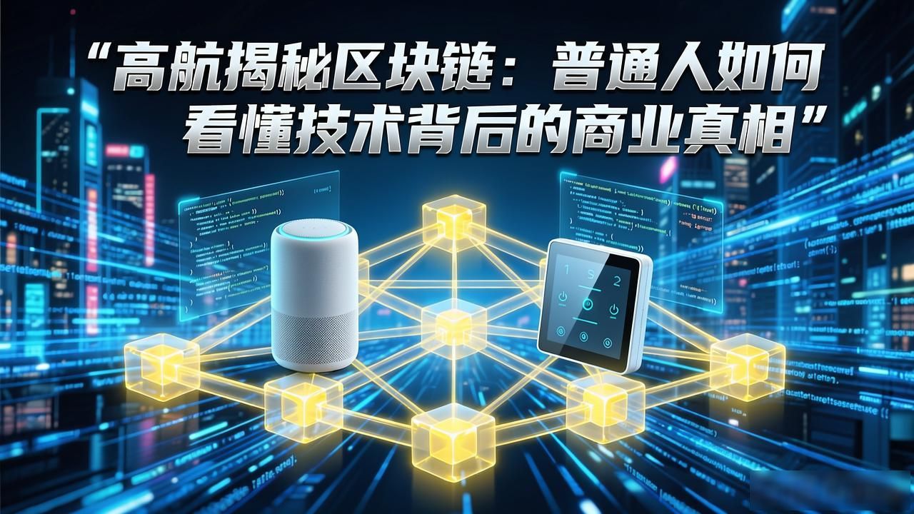 高航揭秘区块链：普通人如何看懂技术背后的商业真相