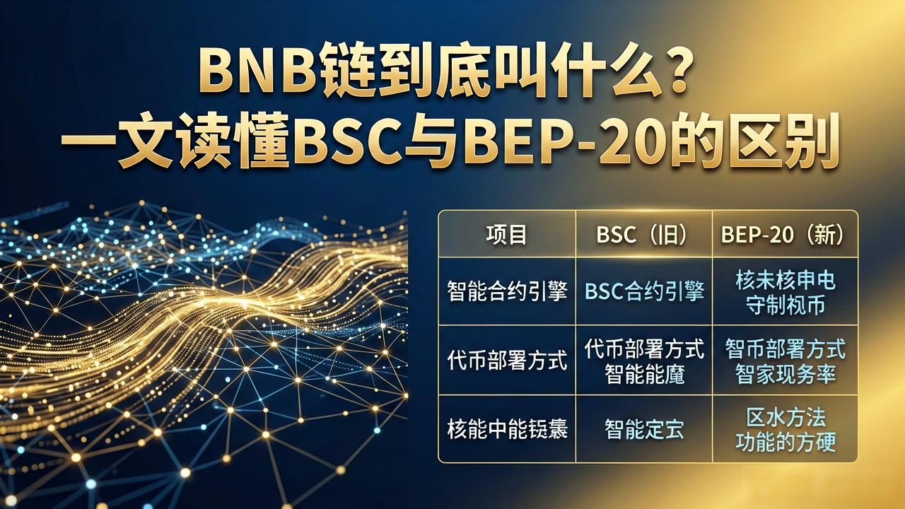 BNB链到底叫什么？一文读懂BSC与BEP-20的区别