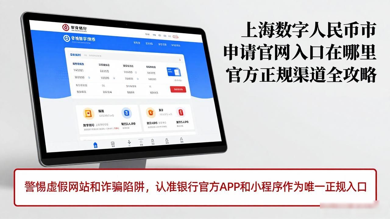 上海数字人民币申请官网入口在哪里 官方正规渠道全攻略
