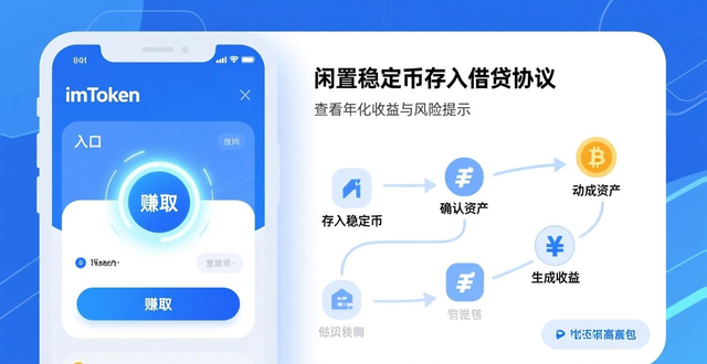 如何用imToken钱包赚收益？三步玩转DeFi与质押