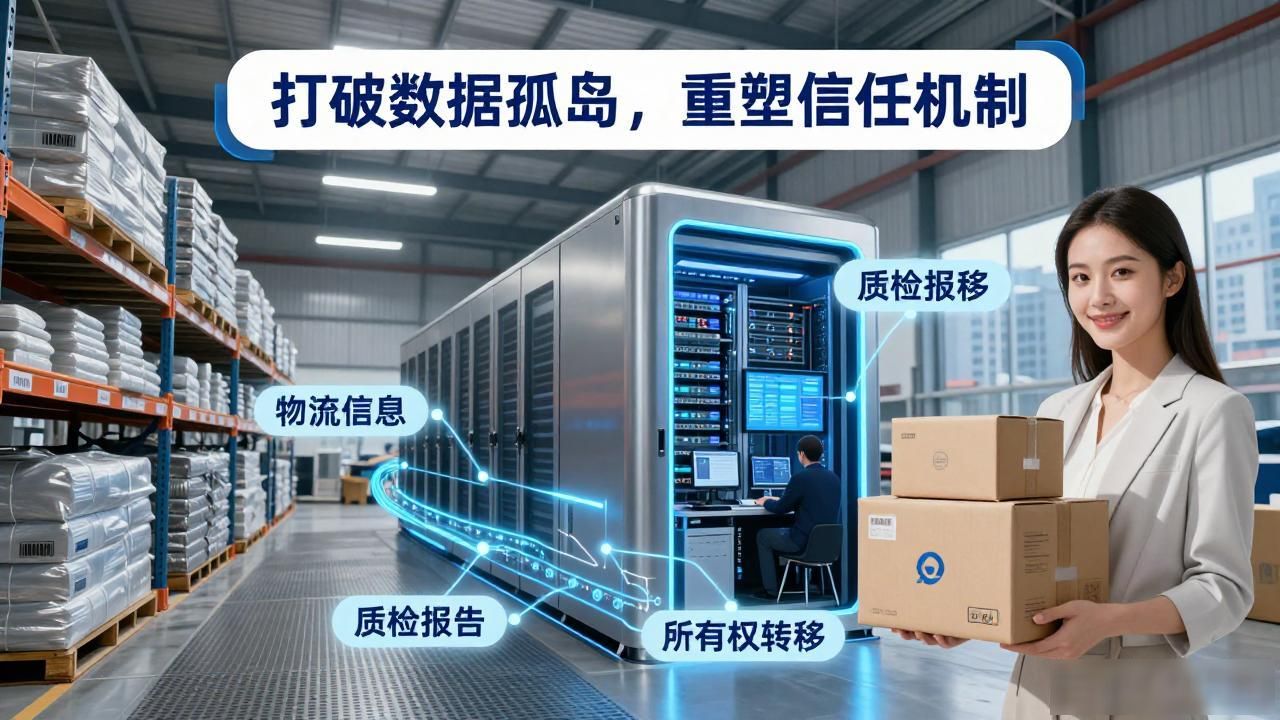 企业落地商用区块链：打破数据孤岛，重塑信任机制