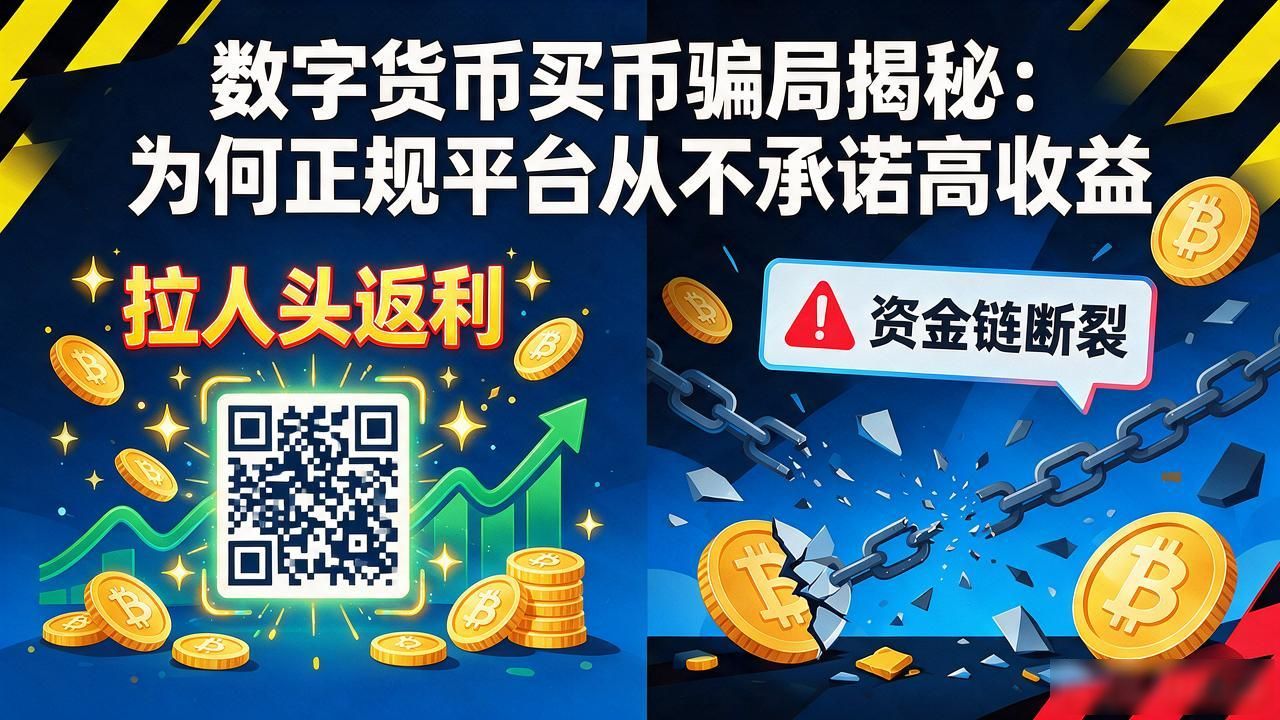 数字货币买币骗局揭秘：为何正规平台从不承诺高收益