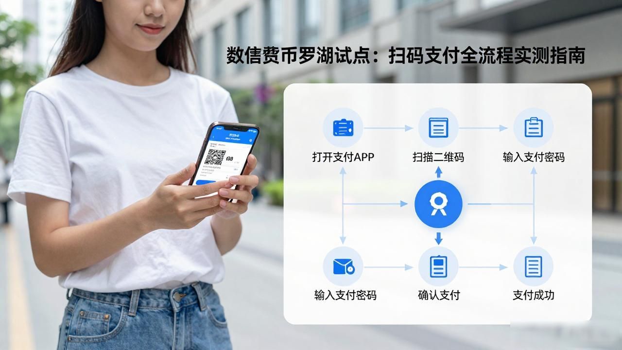 数字货币罗湖试点：扫码支付全流程实测指南