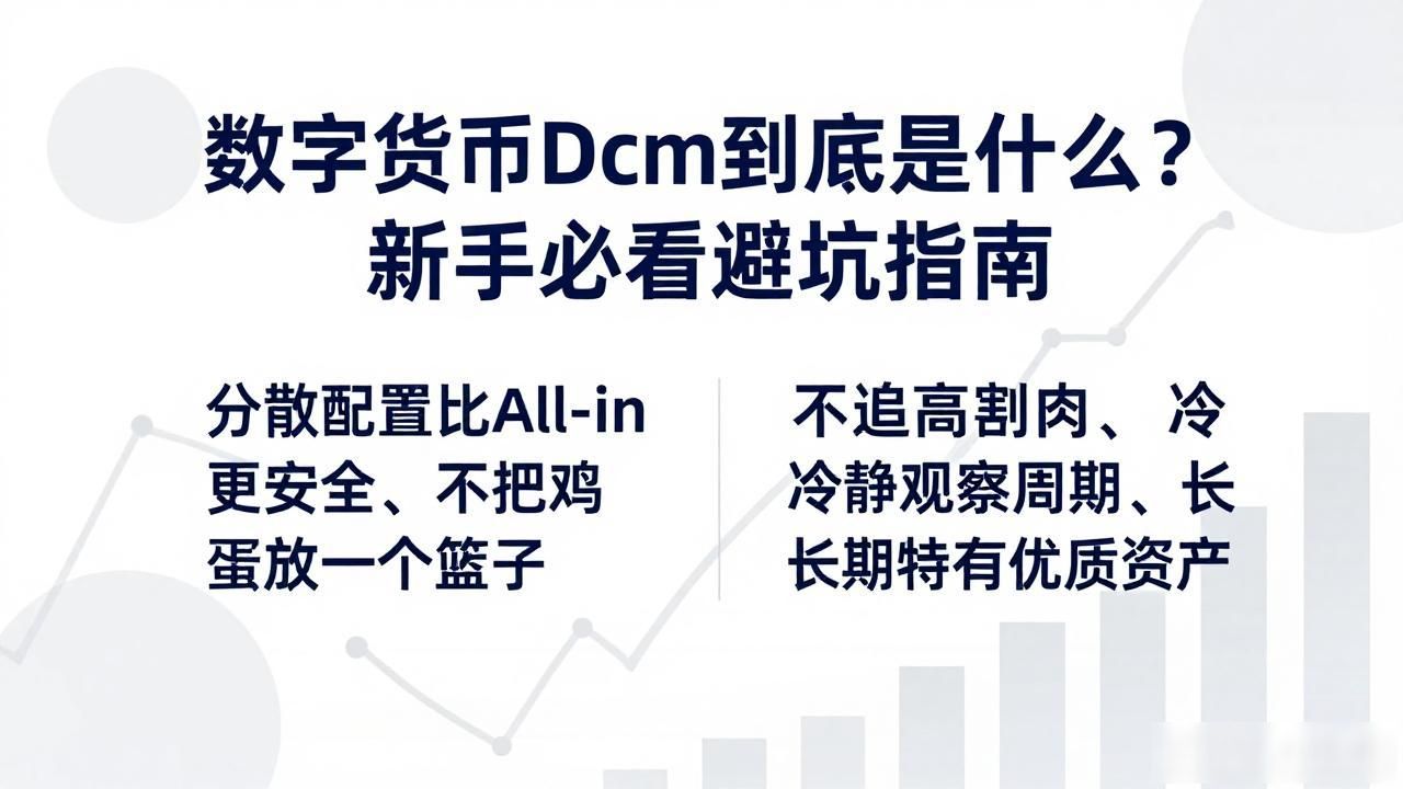 数字货币Dcm到底是什么？新手必看避坑指南