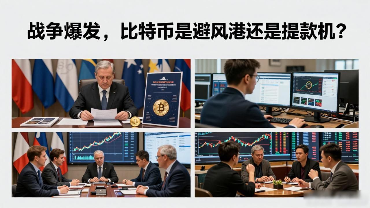 战争爆发，比特币是避风港还是提款机？