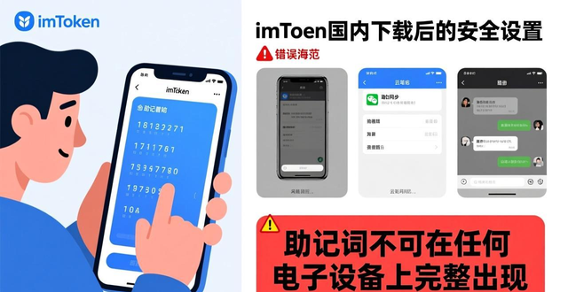 imToken国内下载后怎么设置才安全？三步防丢防盗实操