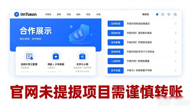 用imToken官网找新项目，别踩坑