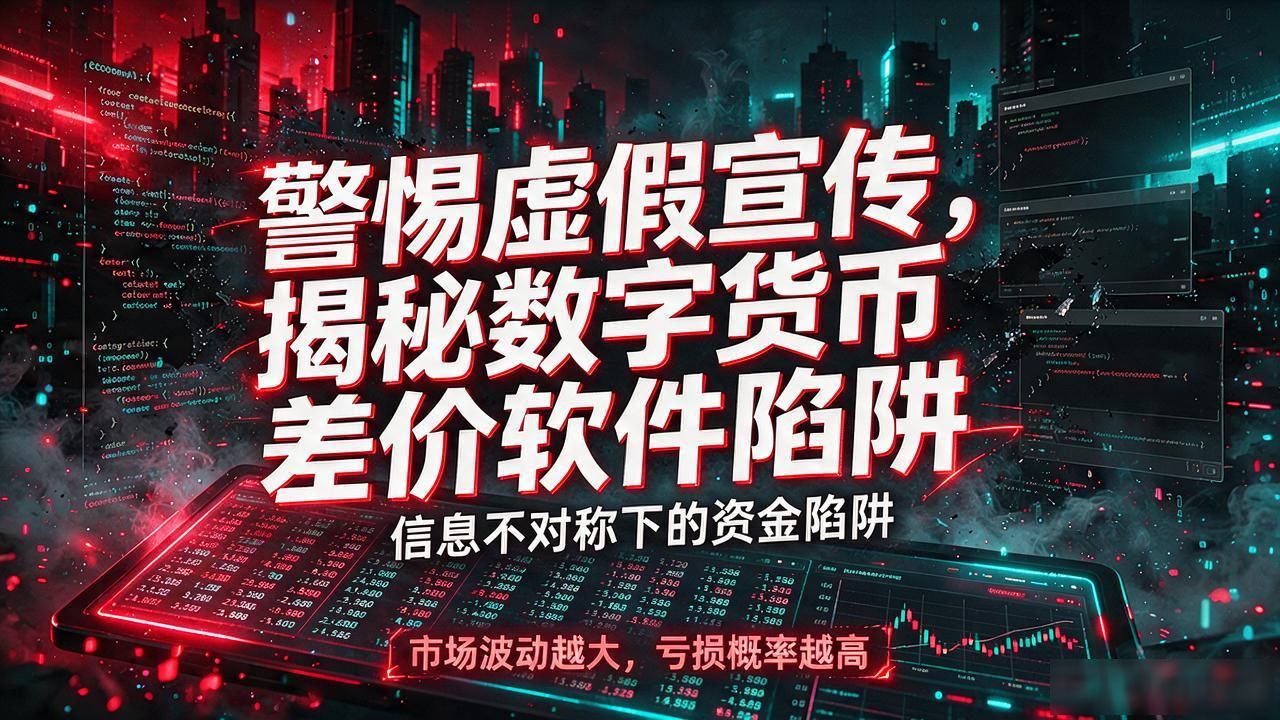 警惕虚假宣传，揭秘数字货币差价软件陷阱