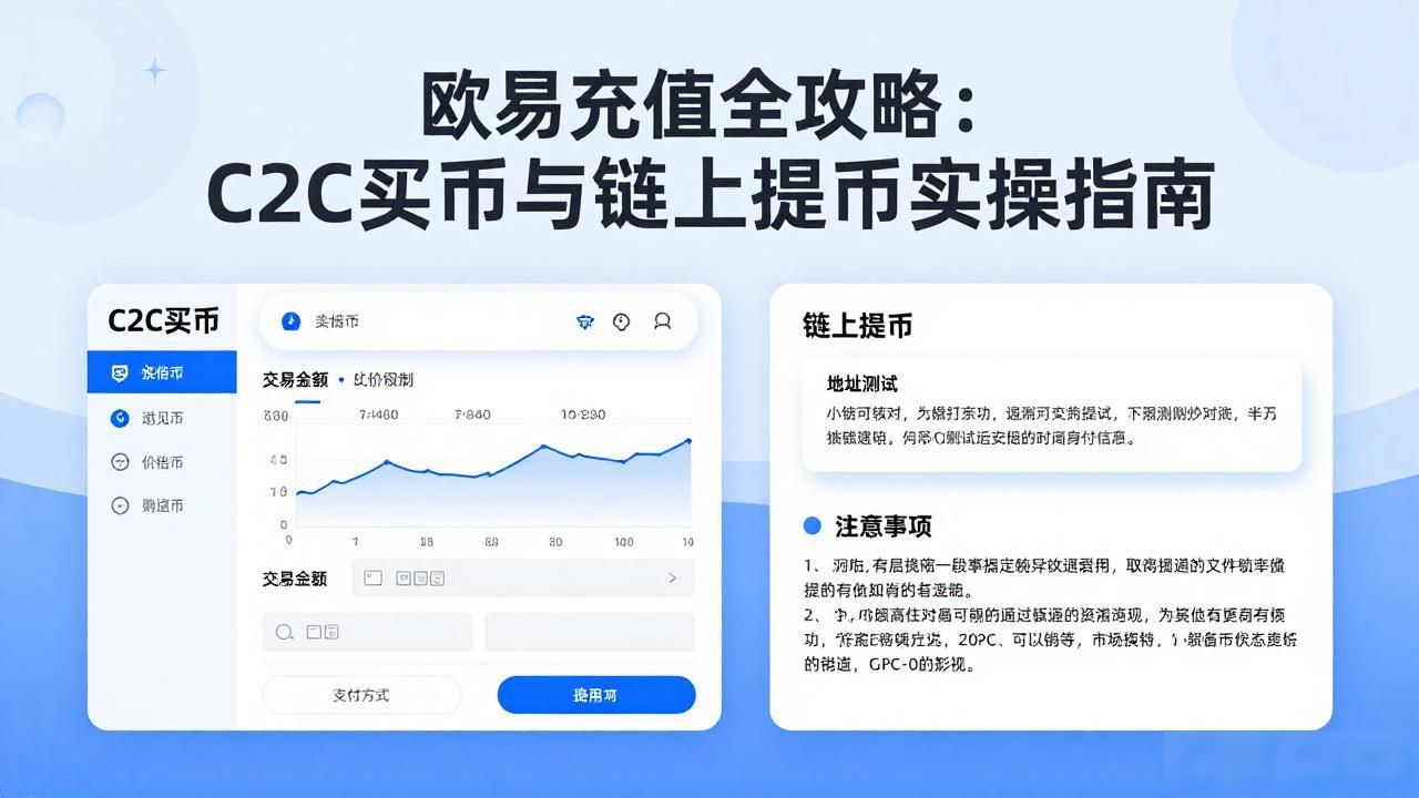欧易充值全攻略：C2C买币与链上提币实操指南