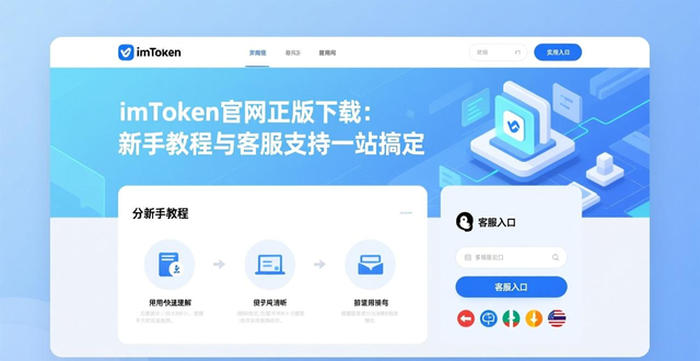 imToken官网正版下载：新手教程与客服支持一站搞定