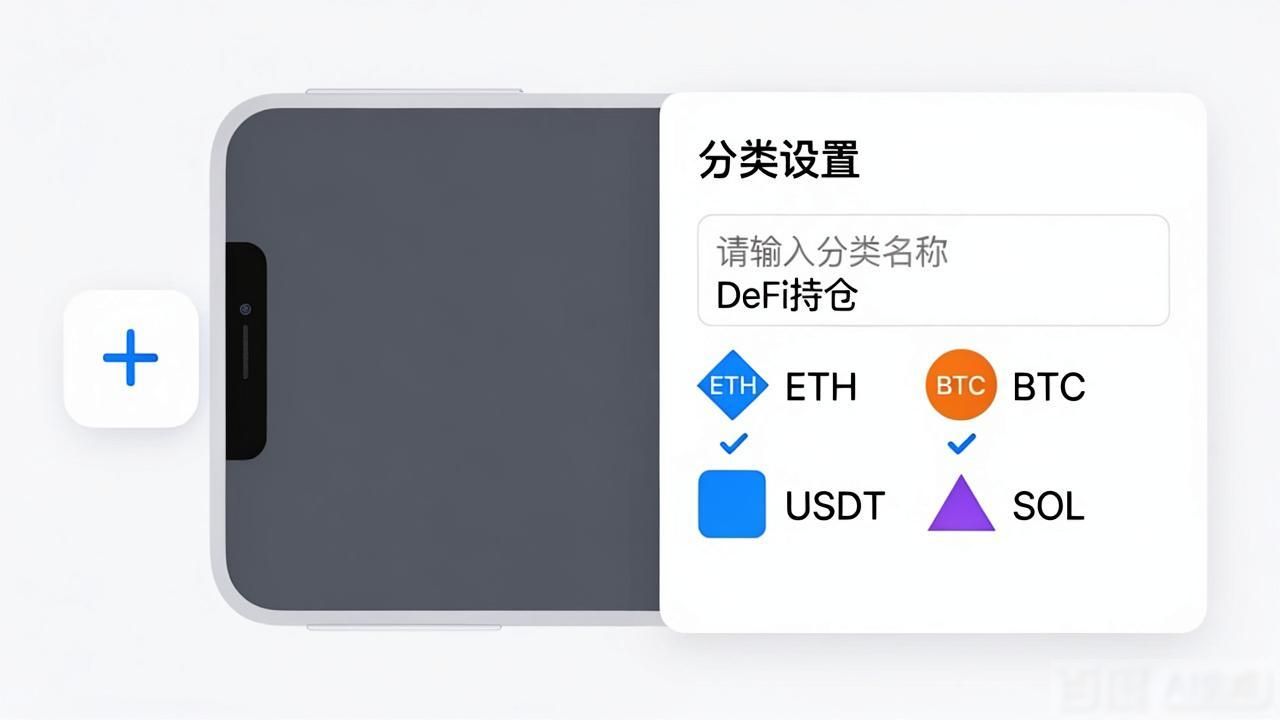 imToken分类管理功能设置教程