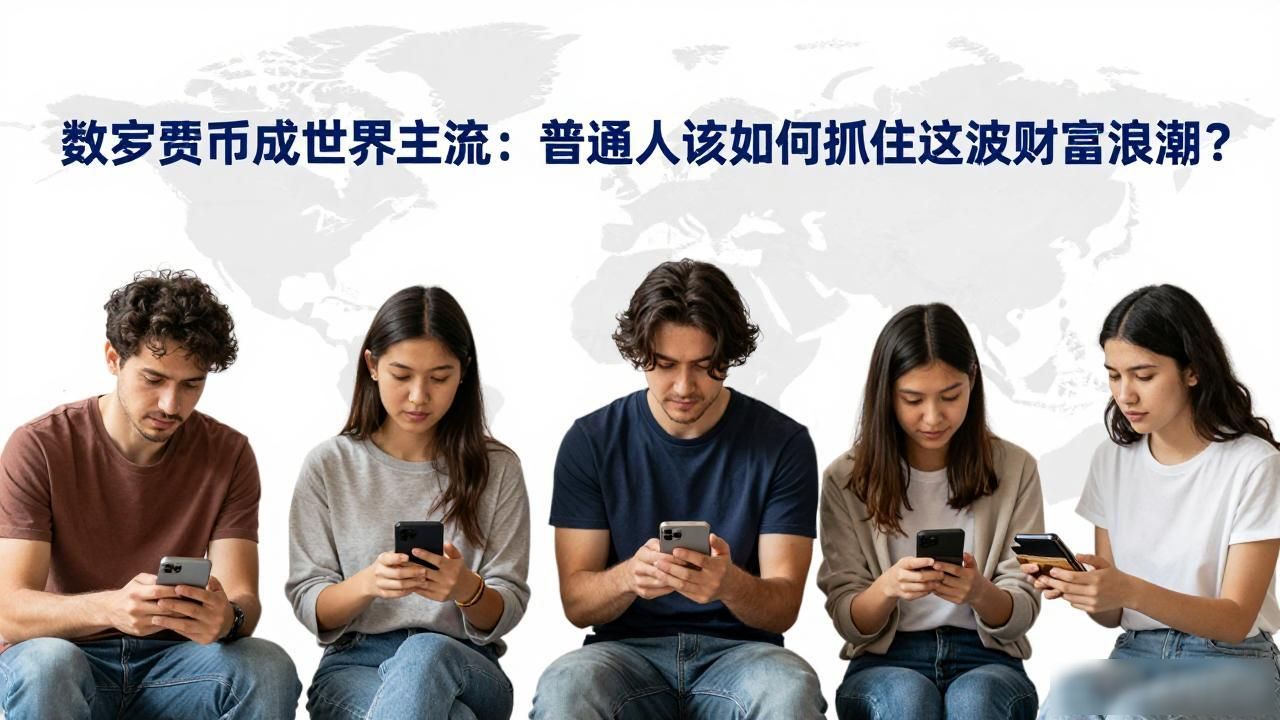 数字货币成世界主流：普通人该如何抓住这波财富浪潮？