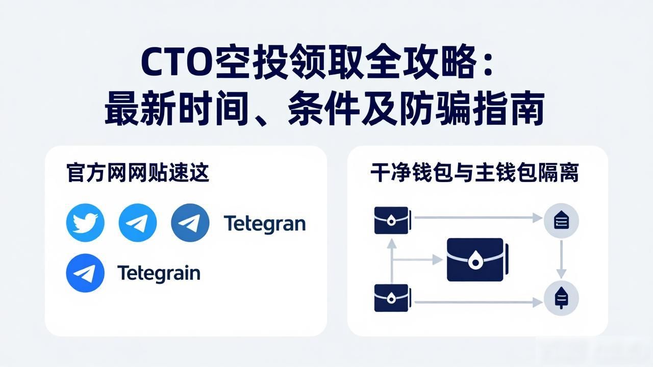 CTO空投领取全攻略：最新时间、条件及防骗指南