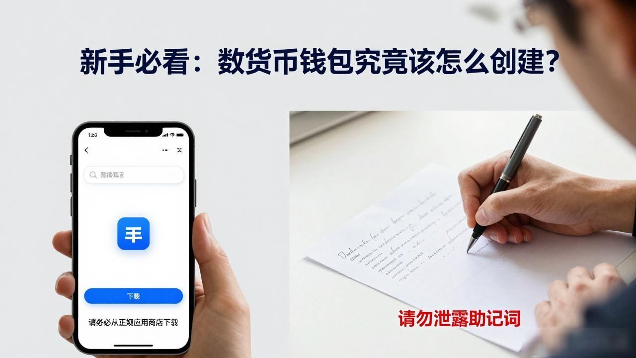 新手必看：数字货币钱包究竟该怎么创建？