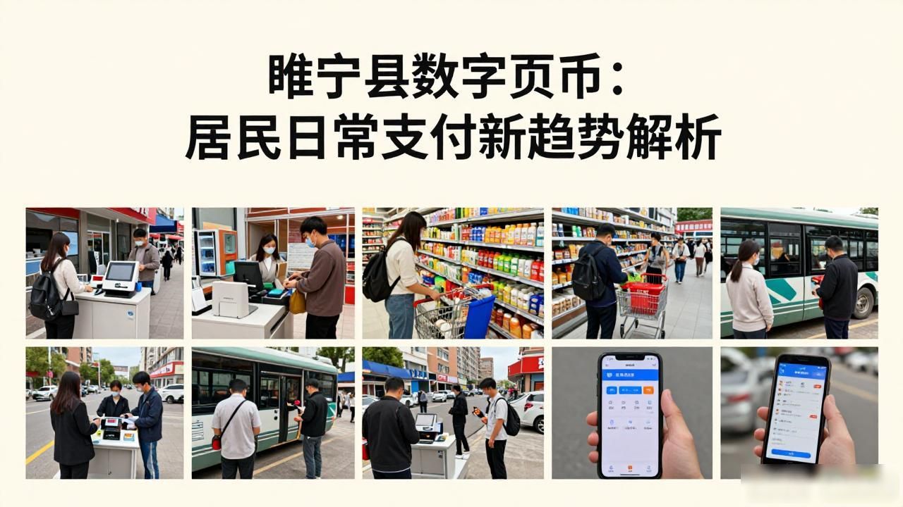 睢宁县数字货币：居民日常支付新趋势解析