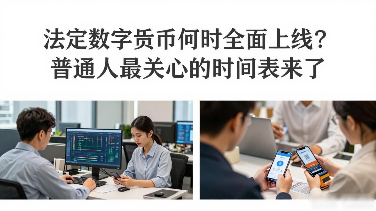 法定数字货币何时全面上线？普通人最关心的时间表来了