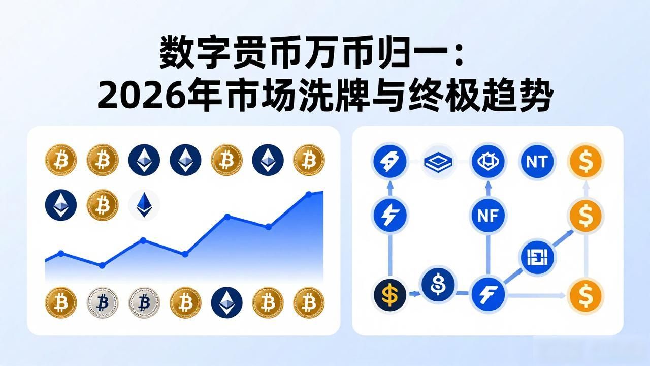 数字货币万币归一：2026年市场洗牌与终极趋势