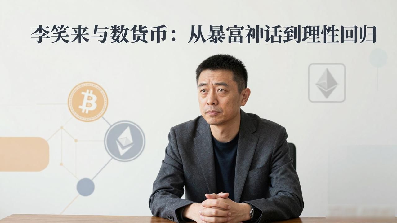 李笑来与数字货币：从暴富神话到理性回归