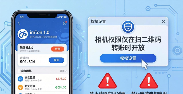 imToken 1.0版权限设置与安全配置，三步避开风险