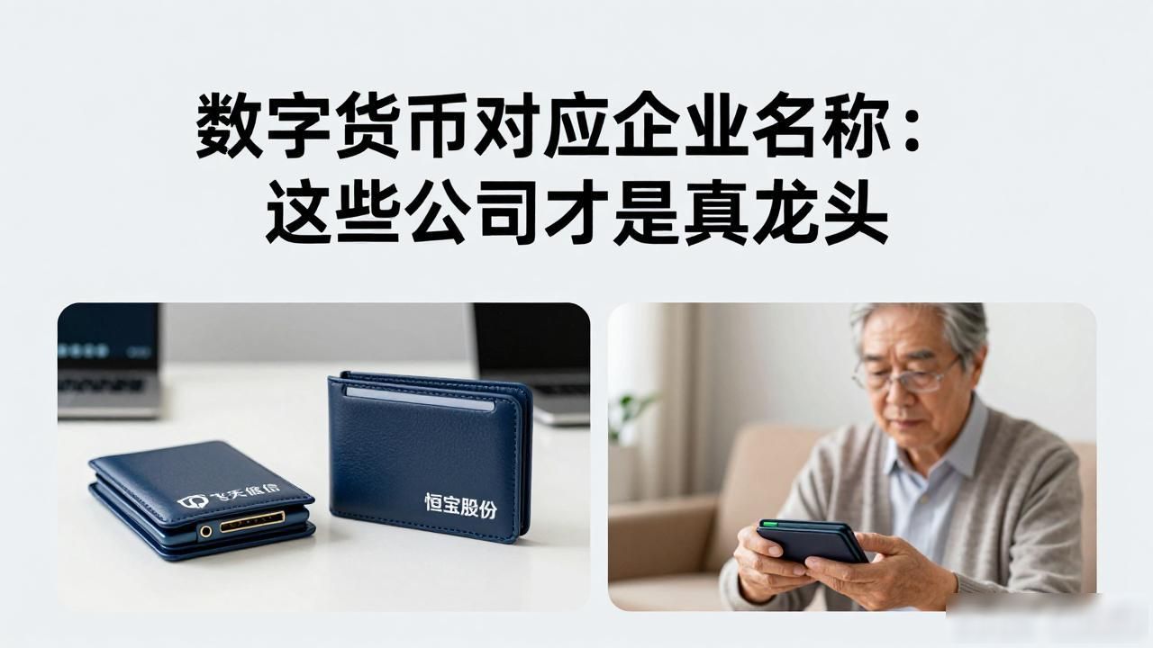 数字货币对应企业名称：这些公司才是真龙头