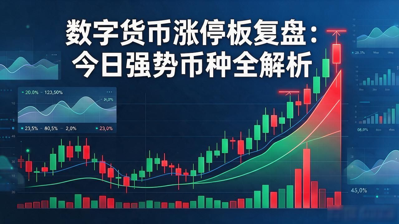 数字货币涨停板复盘：今日强势币种全解析