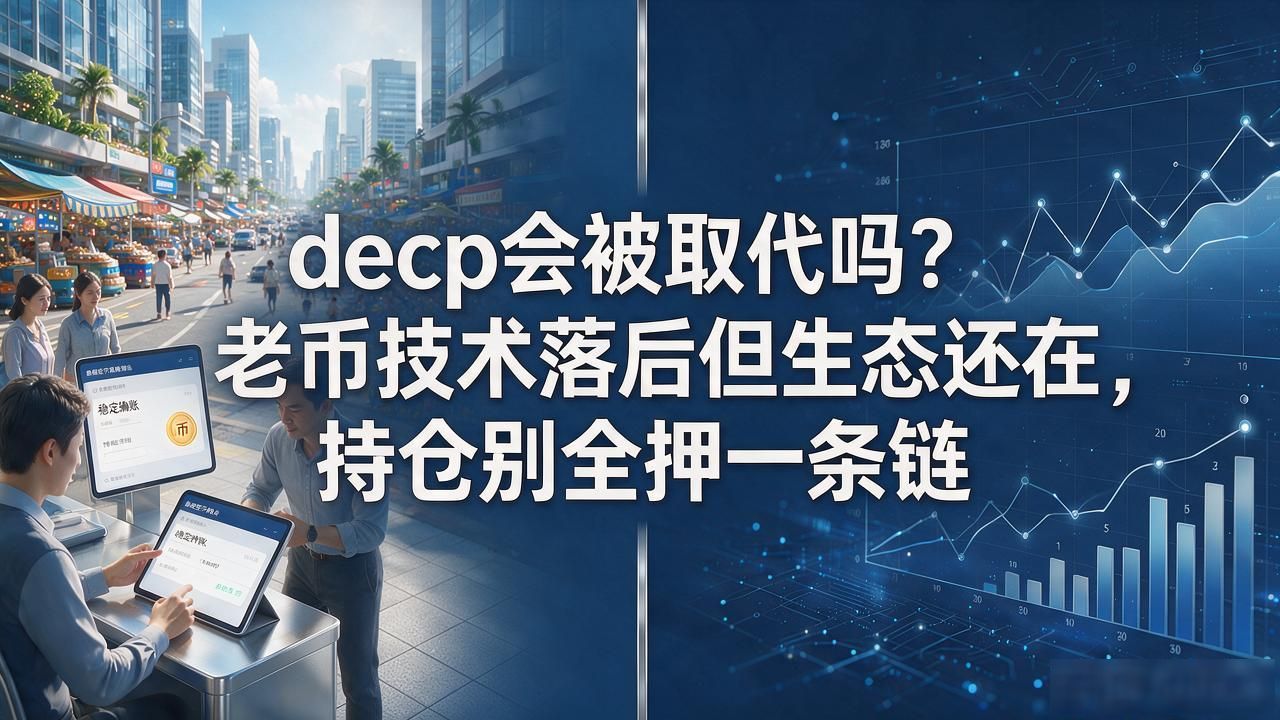 decp会被取代吗？老币技术落后但生态还在，持仓别全押一条链